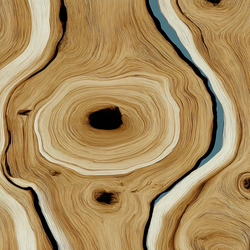 KIT 6 QUADROS DECORATIVOS - blue wood texture